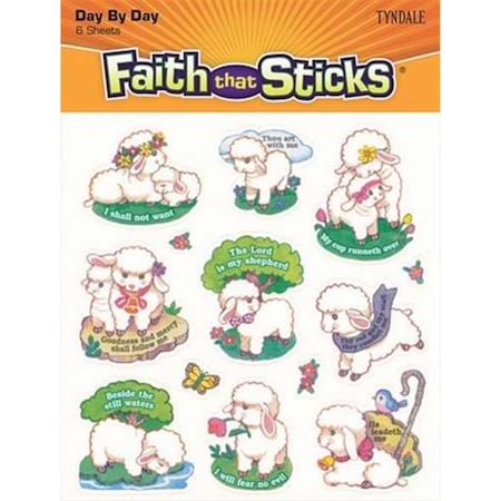 Coolcrafts Sticker Lord Is My Shepherd 6 Sheets Faith That Sticks CO3320968